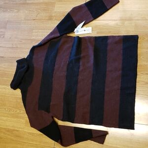 NWT Treasure & Bond Freddy Krueger stripe turtleneck sweater XS